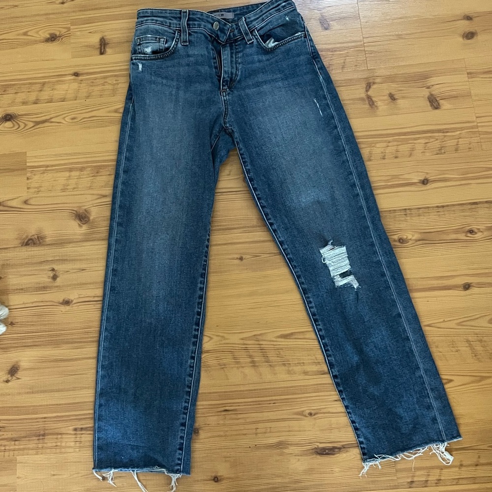 Joe's Jeans 25 Blue Straight Leg Denim